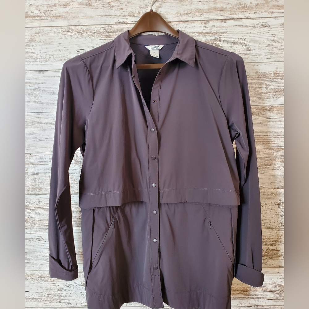 Duluth Trading Co. UPF50+ SUN Shirt Throw' In Shade Shirt Jac